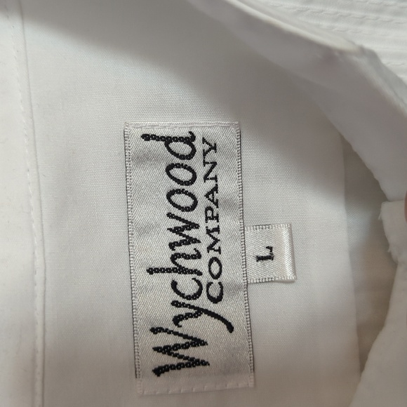 Wychwood Company white tuxedo shirt. Worn once for a masquerade ball. - Picture 5 of 7